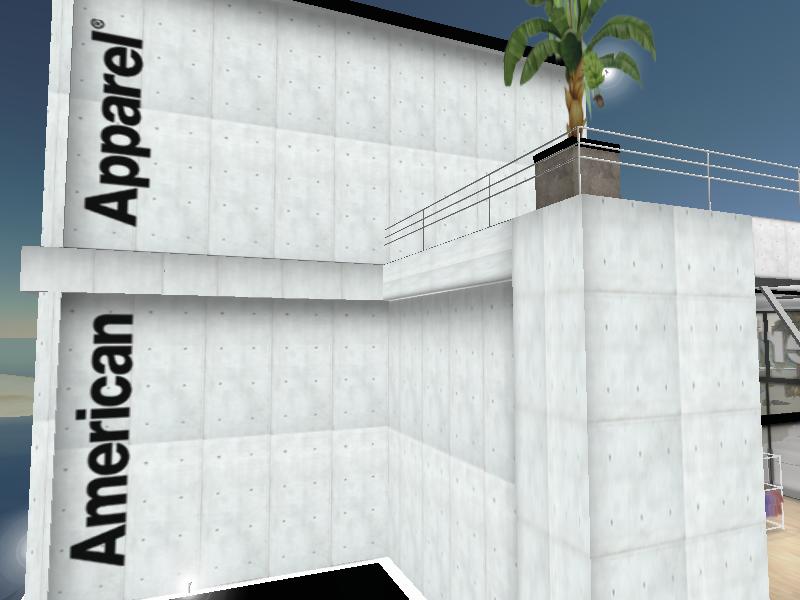 Field Trip: American Apparel Store, Second Life